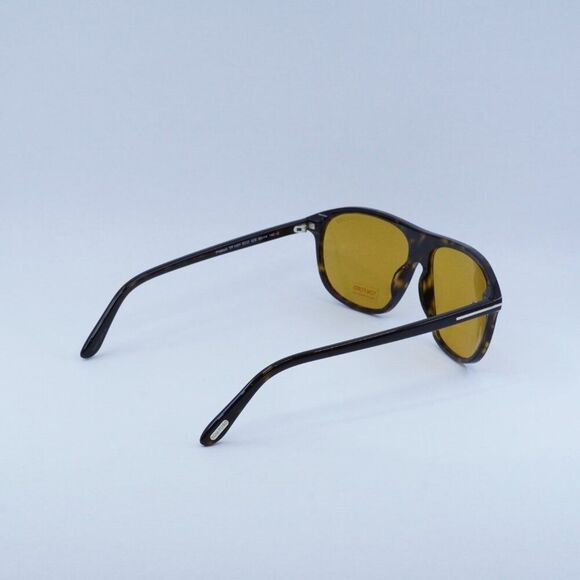 🕶️ New Tom Ford Prescott FT1027 52E Sunglasses - Havana Frame, Brown Lenses - Picture 10 of 11